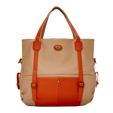 Τσάντα ώμου ΒS6029 - Πορτοκαλί