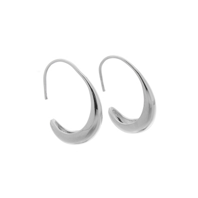 Καρφωτό σκουλαρίκι BJLY-5616 - Ασημί