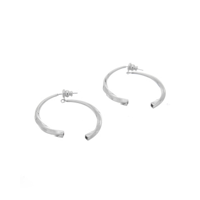 Καρφωτό σκουλαρίκι BJLY-5591-1 - Ασημί