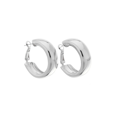 Καρφωτό σκουλαρίκι BJLY-5604-1 - Ασημί