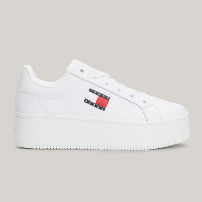 Flatform Sneaker Tommy Hilfiger EN0EN02518-YBS Άσπρο