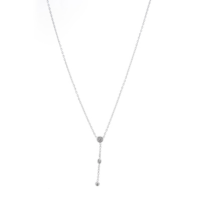 Αλυσίδα λαιμού MN4324-53 - Ασημί