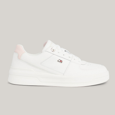 Sneaker Tommy Hilfiger Flag Basket FW0FW08081-0LA Εκρού