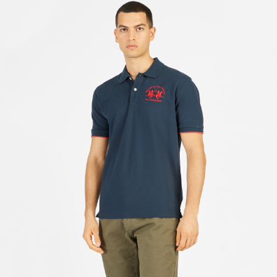 T-Shirt La Martina CCMP01PK001-F500D95-07017 Μπλε