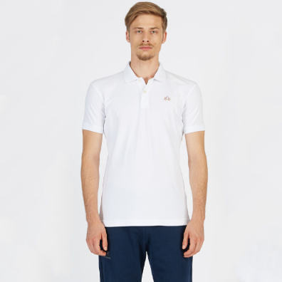 T-Shirt La Martina CCMP02PK001-EDCD541-0000 Άσπρο