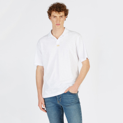 T-Shirt La Martina CCMP05JS259-00001 Άσπρο