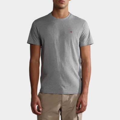 T-shirt Napapijri Salis NP0A4H8D-160 Γκρι