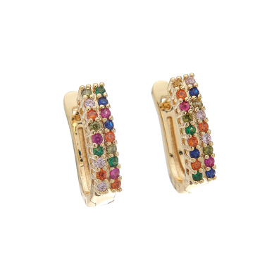 Κρίκος με πέτρες XM-8804-1 - Χρυσό