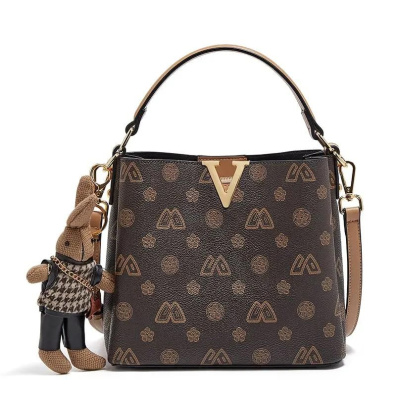 Τσάντα Χειρός Foxer 9140150F Kαφέ