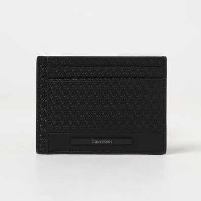 Δερμάτινη Καρτοθήκη Calvin Klein K50K511375-0GL Μαύρο