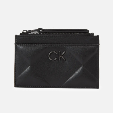 Δερμάτινη Καρτοθήκη Calvin Klein K60K611372-BEH Μαύρο