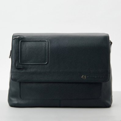 Δερμάτινη Τσάντα Ταχυδρόμου Piquardo OUTCA1592VI-BLU Μπλε