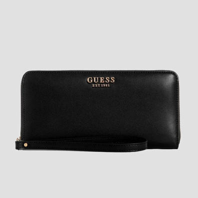 Μεγάλο Πορτοφόλι Guess Jeans Laurel VG850046-BLA Μαύρο