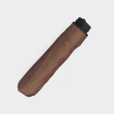 Μονόχρωμη Ομπρέλα Βροχής Iris 5414 Καφέ