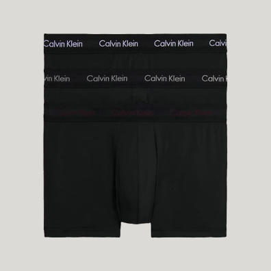 Μποξεράκια Calvin Klein Σετ 3 Τεμάχια 000U2664G-H55 Μαύρο
