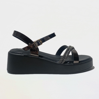 Πλατφόρμες Adam's 1-927-24036-29 Μαύρο