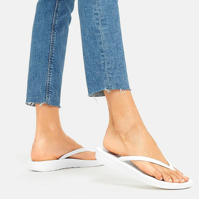 Σαγιονάρες Fitflop Iqushion E54-194 Άσπρο