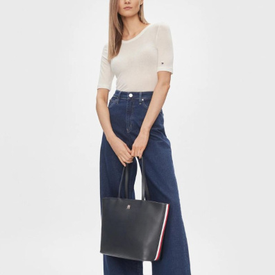 Τσάντα Ώμου Tommy Hilfiger AW0AW16089-DW6 Μπλε