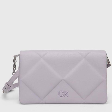 Τσάντα Χιαστί Calvin Klein K60K611021-VDQ Λιλά