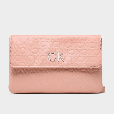 Τσάντα Χιαστί Calvin Klein Re Lock Dbl K60K610206-GBI Ροζ