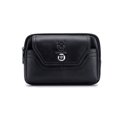 Δερμάτινο τσαντάκι μέσης (ζώνης) Bull Captain YB 04 μαύρο
