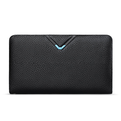 Δερμάτινο Ανδρικό πορτοφόλι/Καρτοθήκη William Polo 185146 black