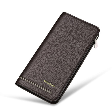 Δερμάτινο Ανδρικό πορτοφόλι William Polo 195191 Καφέ