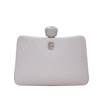 Τσάντα φάκελος clutch -JH-21996 - Ασημί