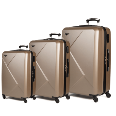 Βαλίτσες trolley (σέτ 3 τεμαχίων) Cardinal 2011 σαμπανί