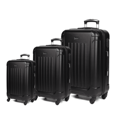 Βαλίτσες trolley (σέτ 3 τεμαχίων) Cardinal 2013 μαύρη