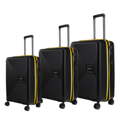 Βαλίτσες σετ Anniversary (σέτ 3 τεμαχίων) Cardinal (PP) 2015 μαύρο/κίτρινο