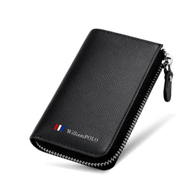 Καρτοθήκη-Κλειδοθήκη William Polo 216143 Μαύρο