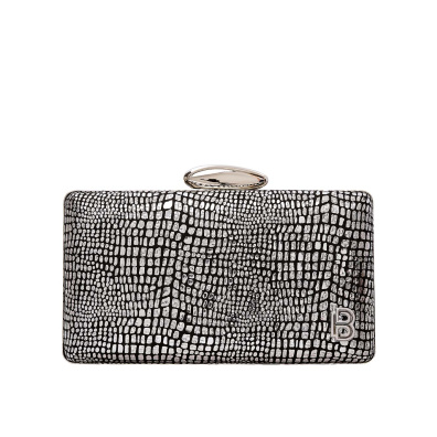 Τσάντα φάκελος clutch  JH-21989 - Ασημί