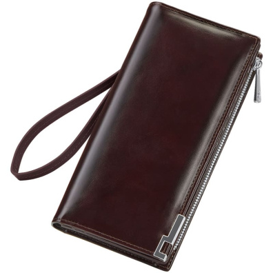 Δερμάτινο Ανδρικό πορτοφόλι William Polo 221616 brown