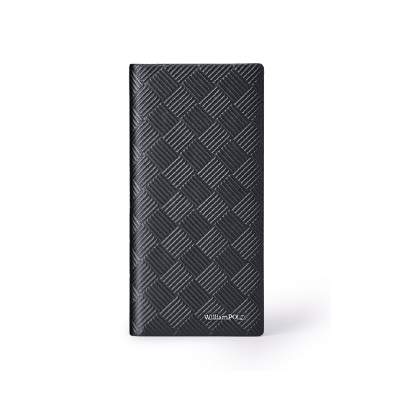 Δερμάτινο Ανδρικό πορτοφόλι William Polo 231632 Μαύρο