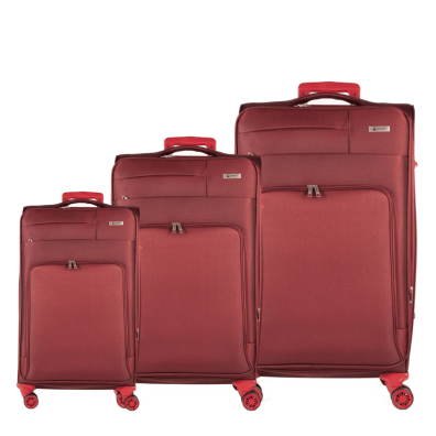 Βαλίτσες trolley (σετ 3 τεμαχίων) Cardinal 3700 μπορντό