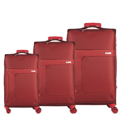 Βαλίτσες trolley (σετ 3 τεμαχίων) Cardinal 3800 μπορντό