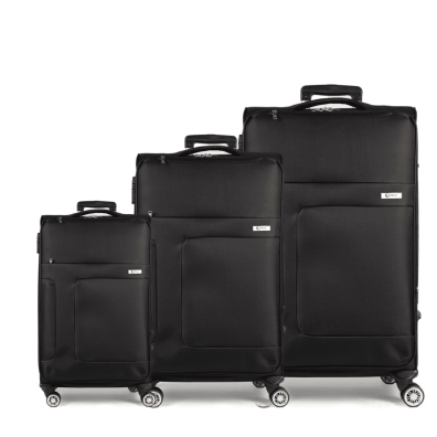 Βαλίτσες trolley (σετ 3 τεμαχίων) Cardinal 3800 μαύρη