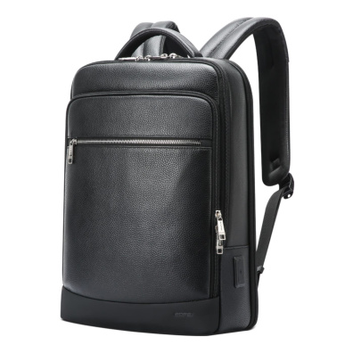 Δερμάτινο Σακίδιο πλάτης Αντικλεπτικό 24L Laptop 15,6 Bopai 61-121561 μαύρο