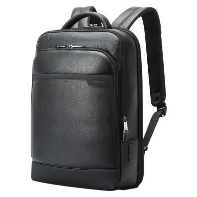 Δερμάτινο Σακίδιο πλάτης Αντικλεπτικό 24L Laptop 15,6 Bopai 61-122391 μαύρο