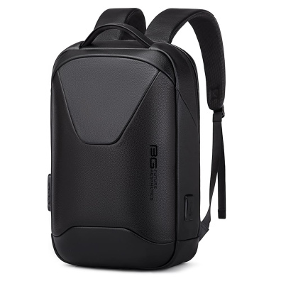 Δερμάτινο Σακίδιο πλάτης 21L Laptop 15,6 Bange 6621 μαύρο