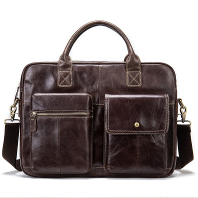 Δερμάτινος χαρτοφύλακας Cardinal 7212 Καφέ