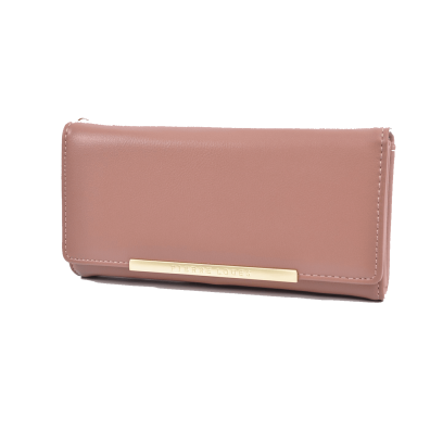 Γυναικείο πορτοφόλι Pierre Loues 728-18 σκούρο ρόζ
