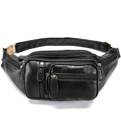 Δερμάτινο τσαντάκι μέσης Cardinal 8336 Μαύρο