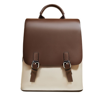 Σακίδιο Πλάτης  Foxer 900403F Καφέ-Ασπρο