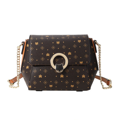 Τσάντα Χιαστί Foxer 900V213F Καφέ