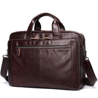 Δερμάτινος χαρτοφύλακας Cardinal 9207 Καφέ