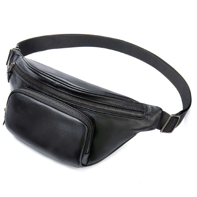 Δερμάτινο τσαντάκι μέσης Cardinal 9233 Μαύρο