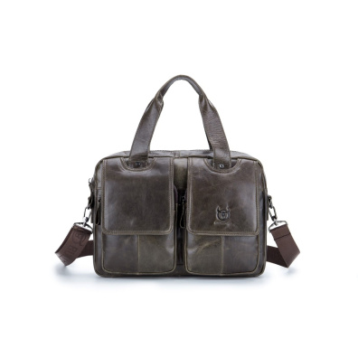 Δερμάτινος χαρτοφύλακας Bull Captain GWB-042 Καφέ