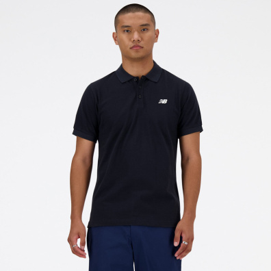 Polo Μπλούζα New Balance MT41503-BK Μαύρο